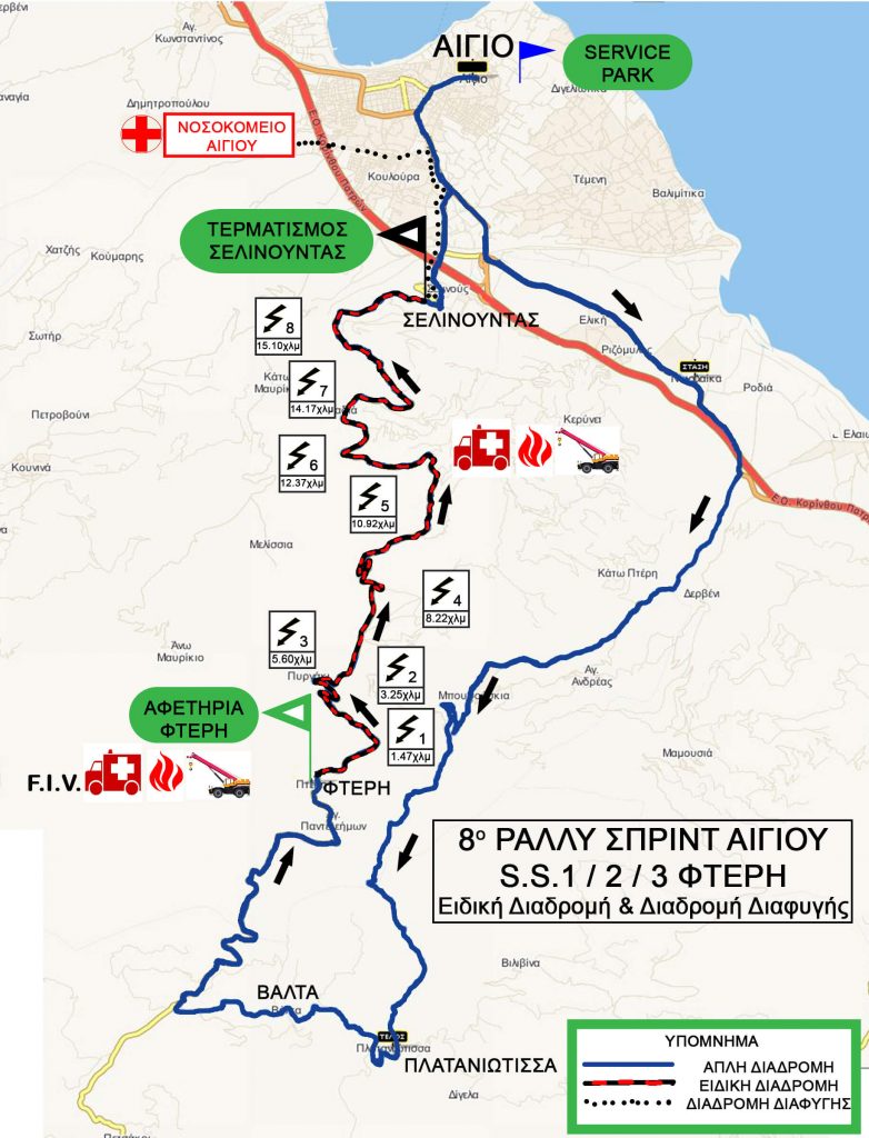 maps2 rally aigiou 2018